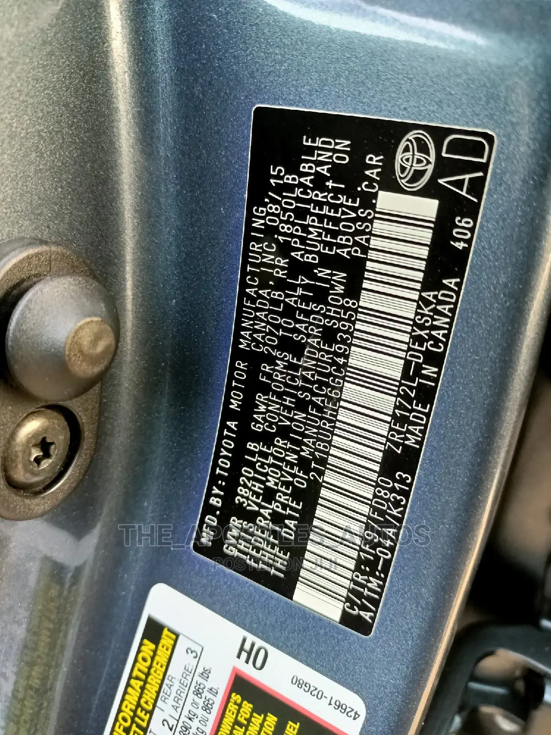 Toyota Corolla 2015 Gray