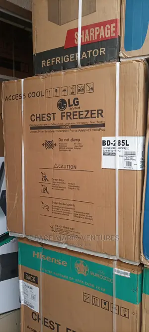 LG Deep Freezer With Transparent Glass and 2years Warranty