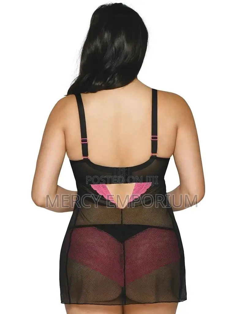 Babydoll Black/Pink