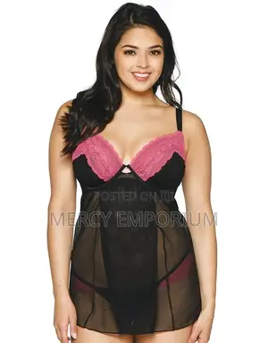 Babydoll Black/Pink