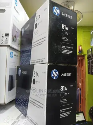 Hp Genuine Cartridge 81A Black