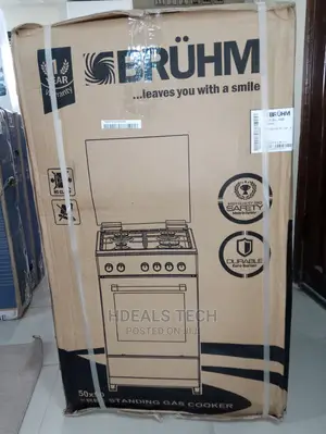 Bruhm Gas Cooker 4 Gas Burner