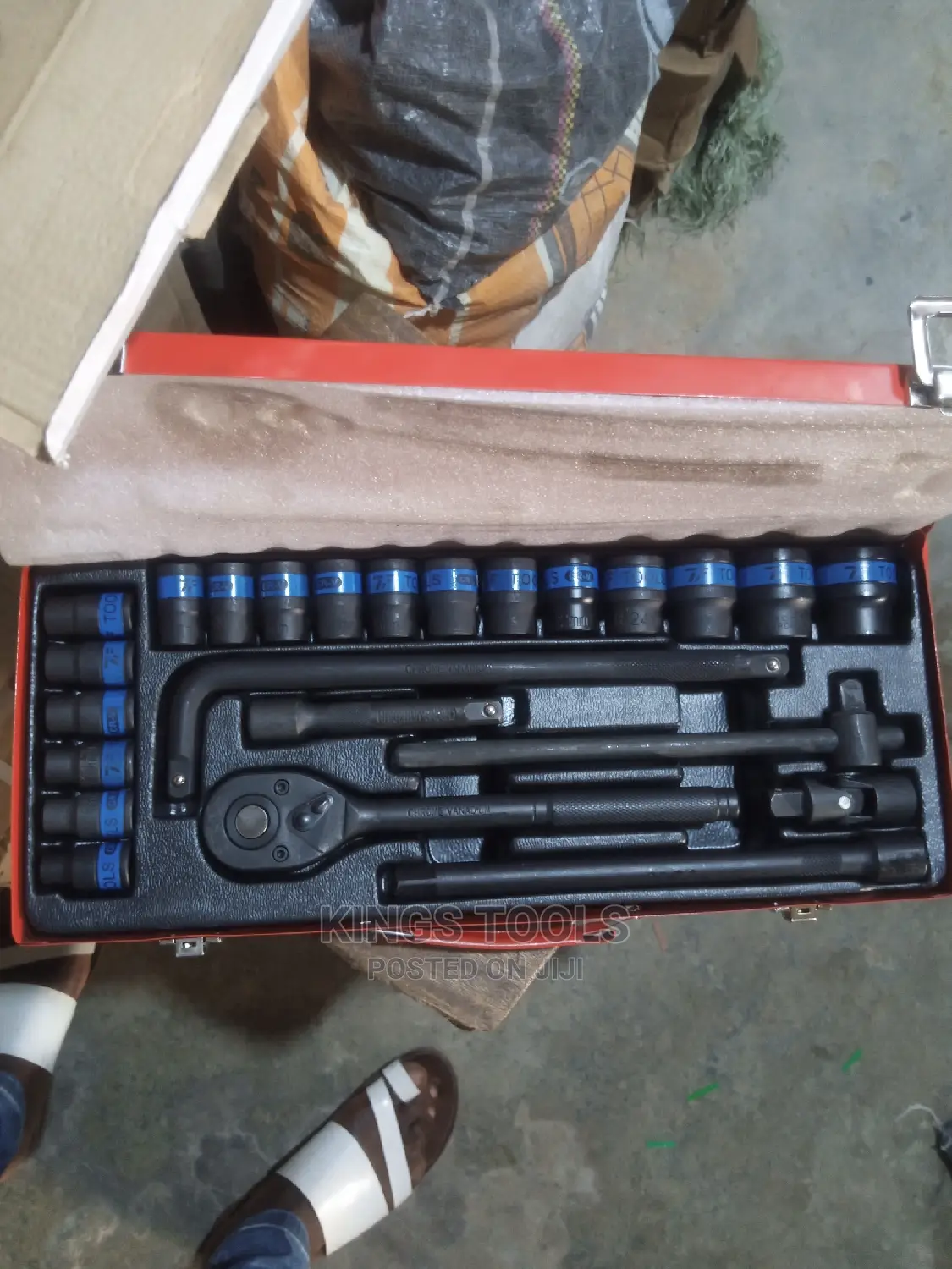 Socket Set 1/2 Ich