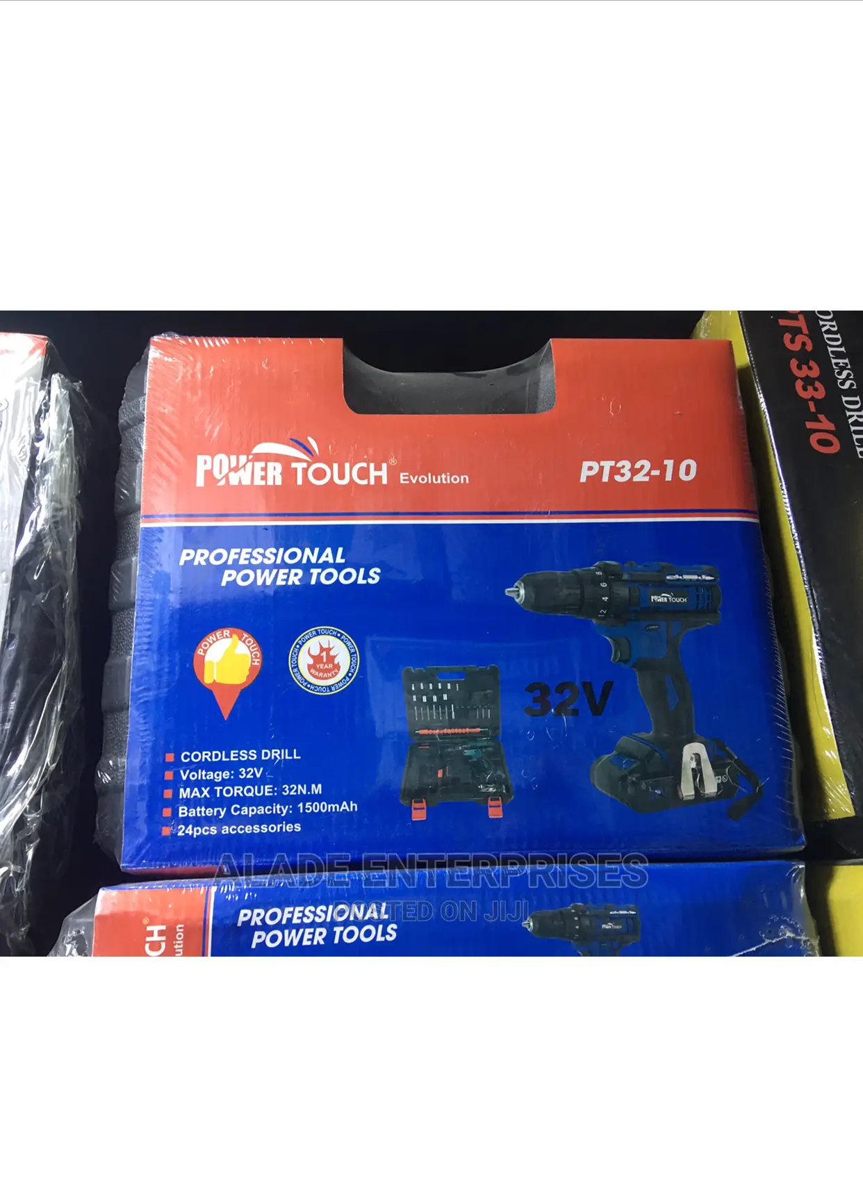 High Quality Cordless Drill Power Touch 36v