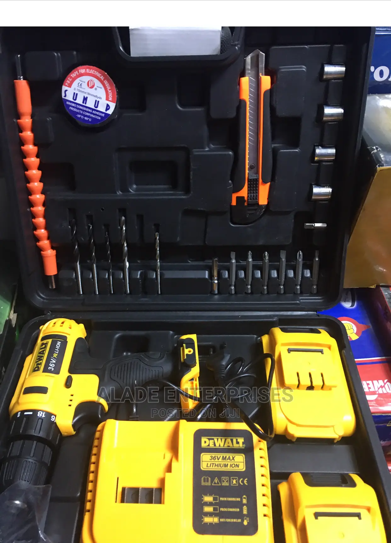 Dewalt Cordless Drill 28v With Big Battery