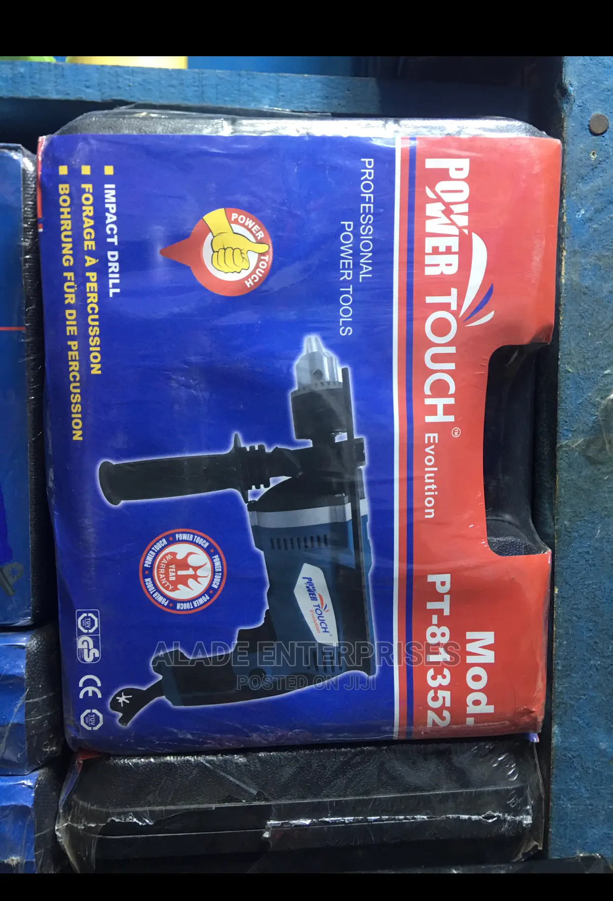 Power Touch Electric Drill 13mm