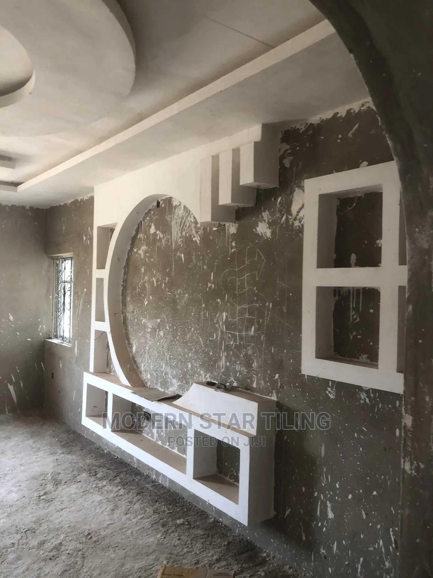 Pop Installation/Screeding