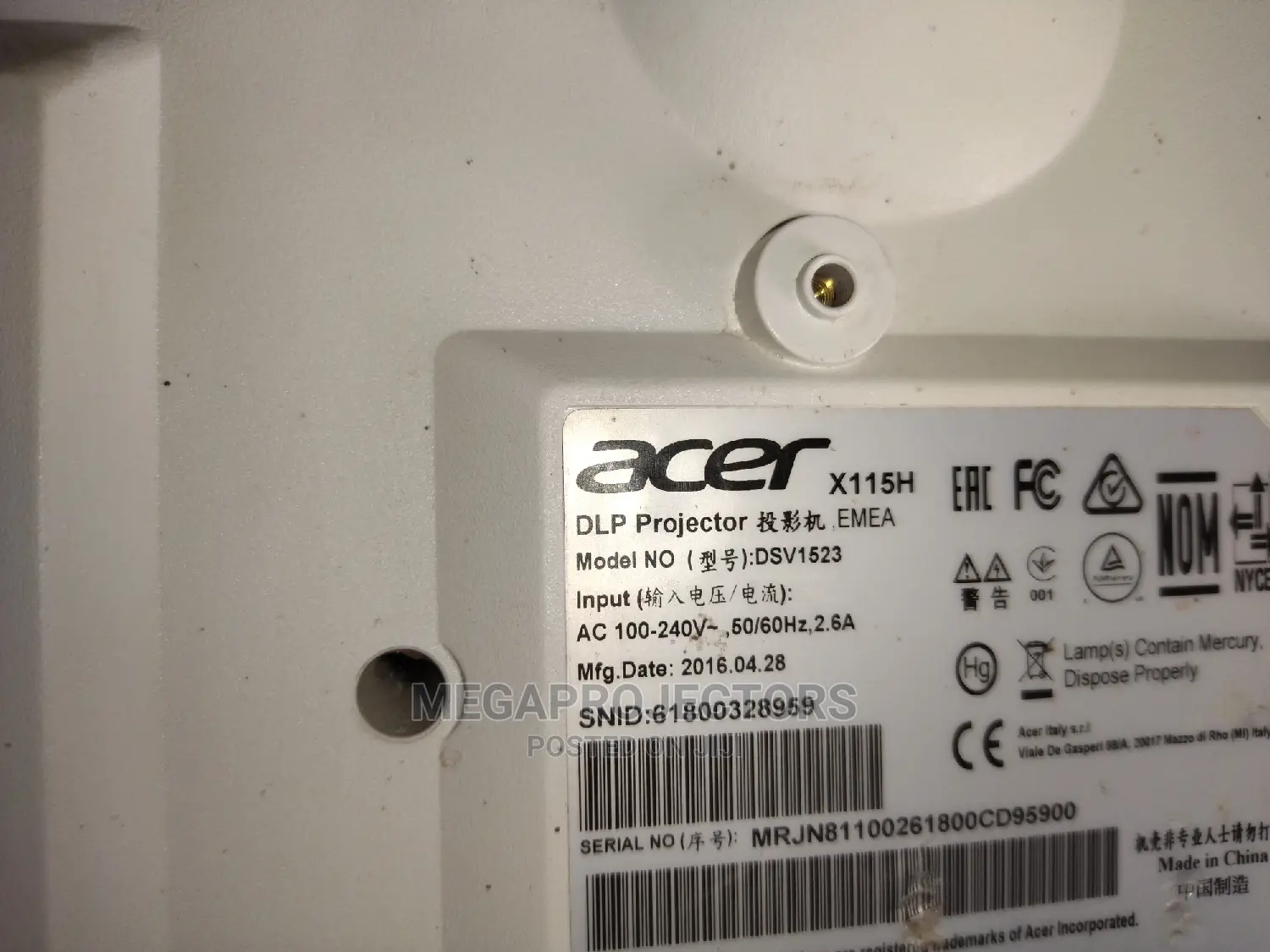 Neat Acer Projector X115H