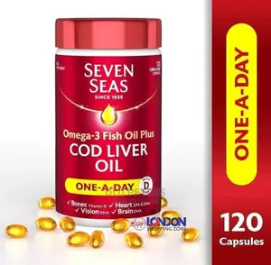 Seven Seas Cod Liver Oil by 120 Capsules