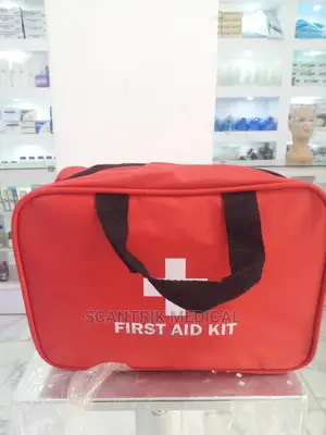 Bag First Aid Bag Red Empty