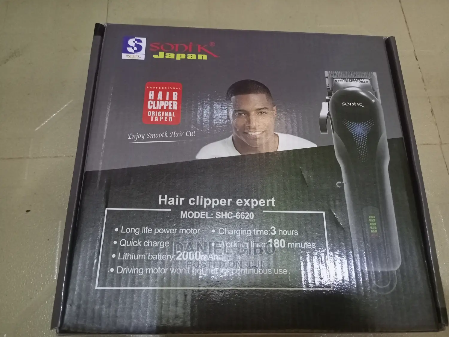 Sonik Japan Rechargeable Clipper