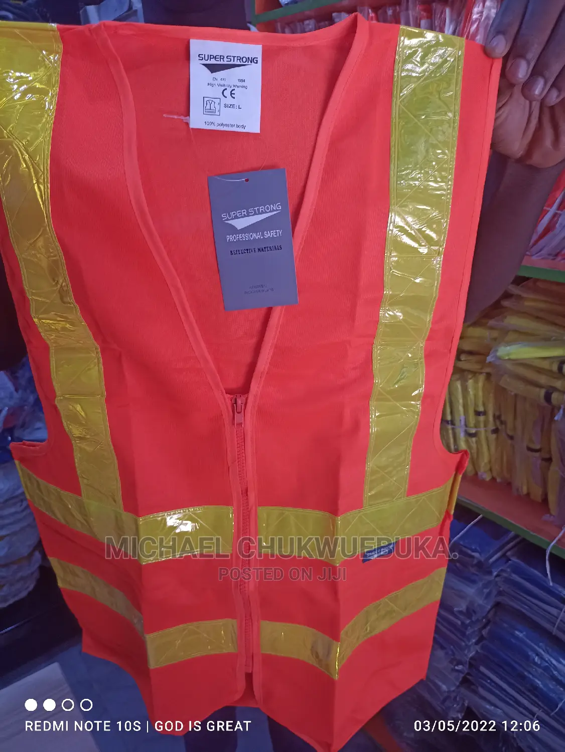Zip Reflective Jacket