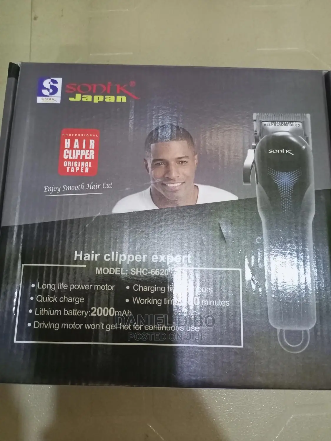 Sonik Japan Rechargeable Clipper