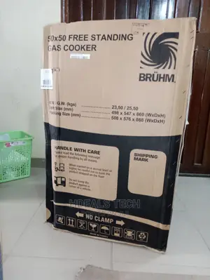 Bruhm 4 Gas Burner Gas Cooker Wiith Oven