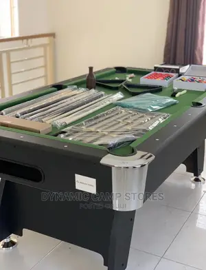 8ft Pool Table With Double Accessories American Fitness