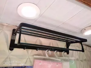 Black Multiple Towels Rail Available
