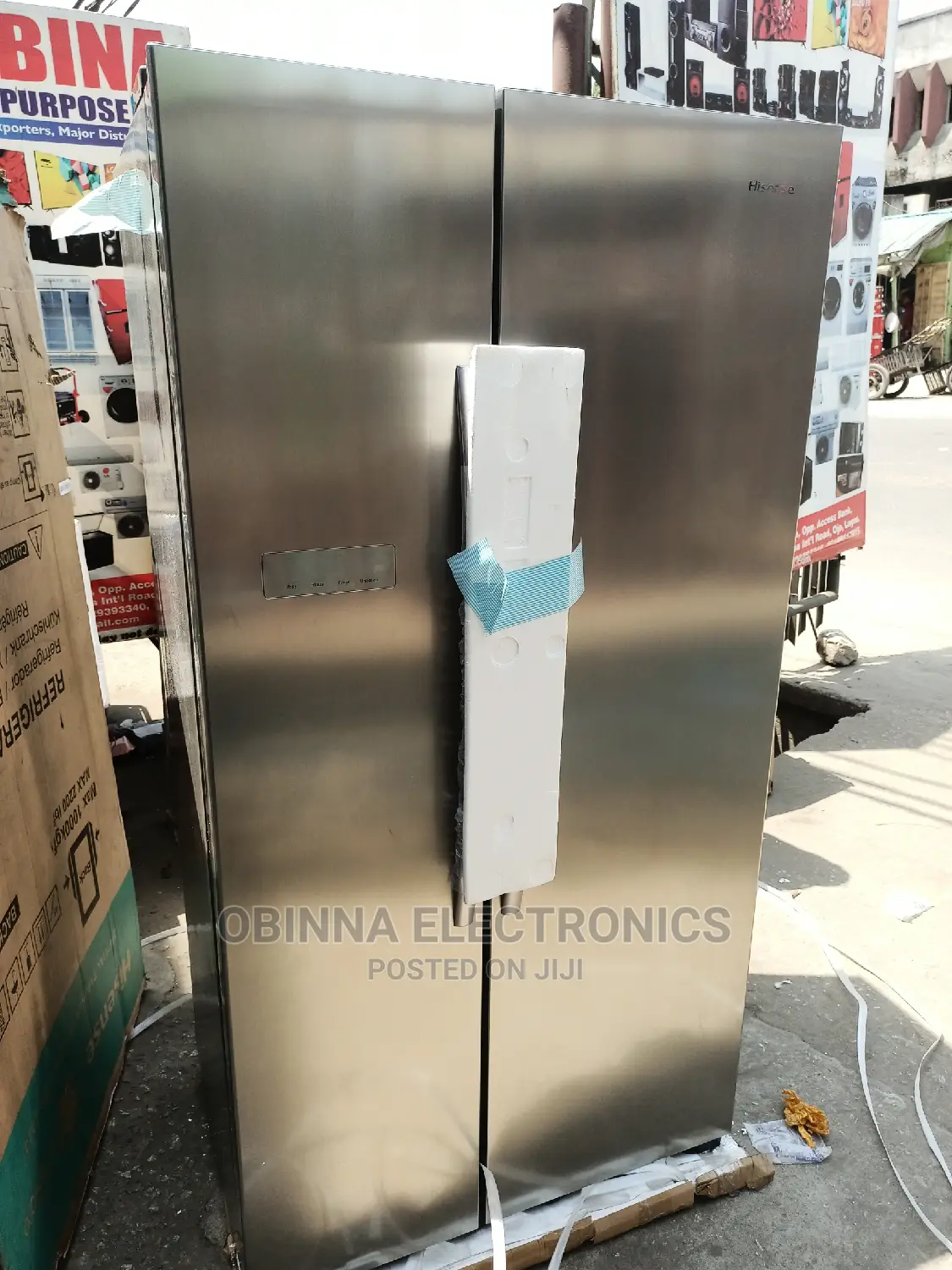 Brand New HISENSE(REF76WRS)564L(External)Side by Side Fridge