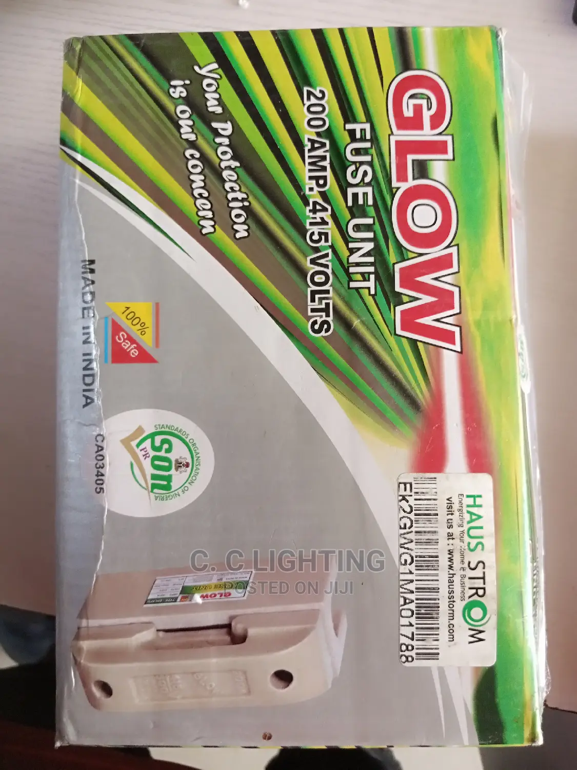 200ahms ,Fuse and Base / Cut Out Fuse