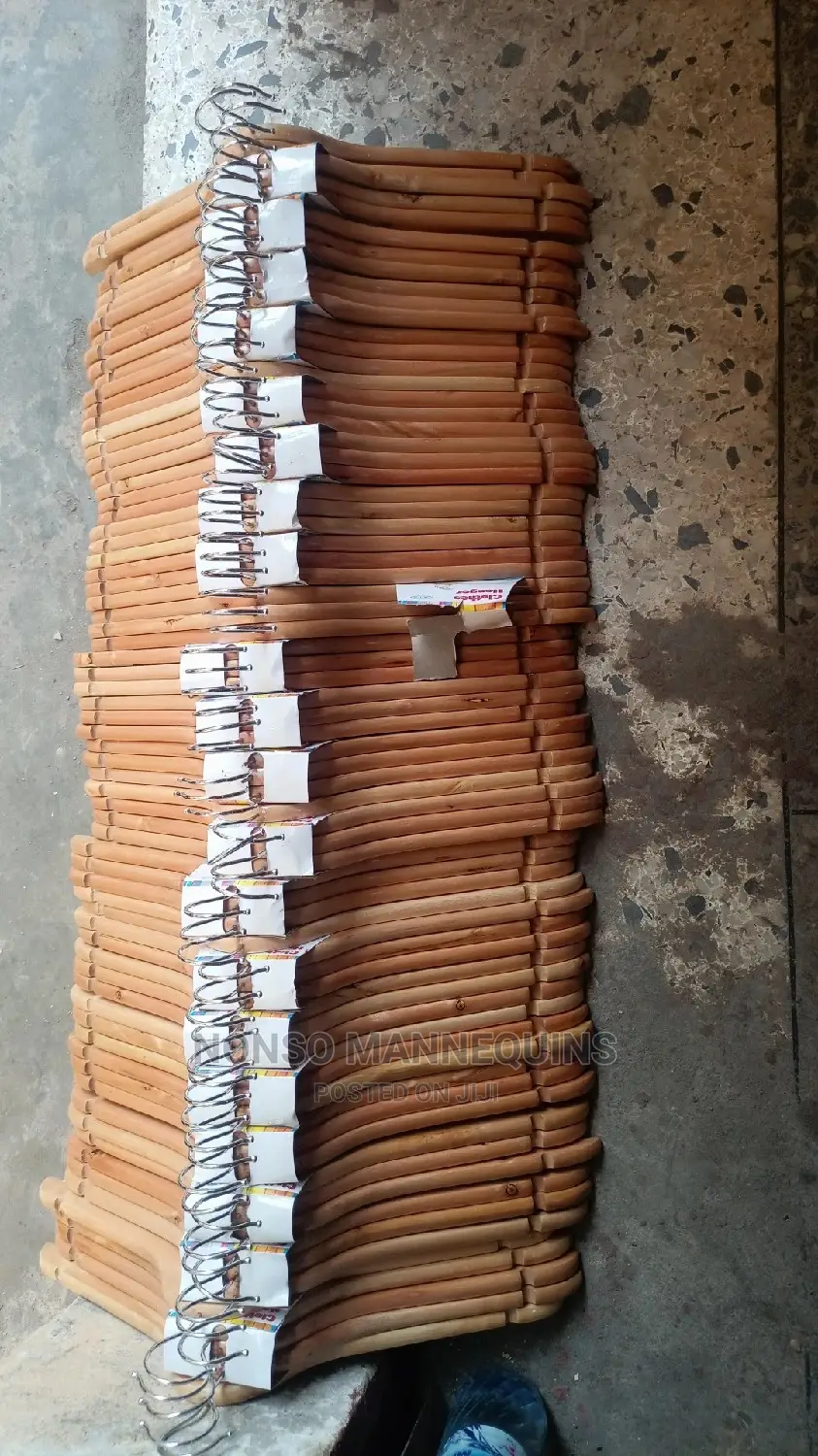 10 Pieces Per Pack Imported Wooden Hangers