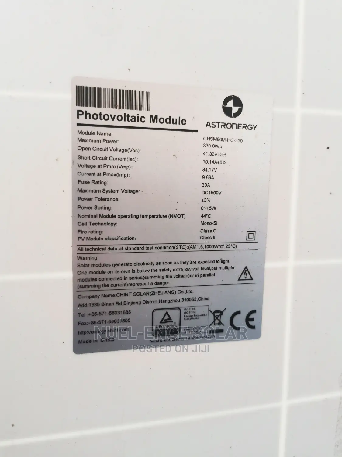 330w Half Cut Monocrystalline