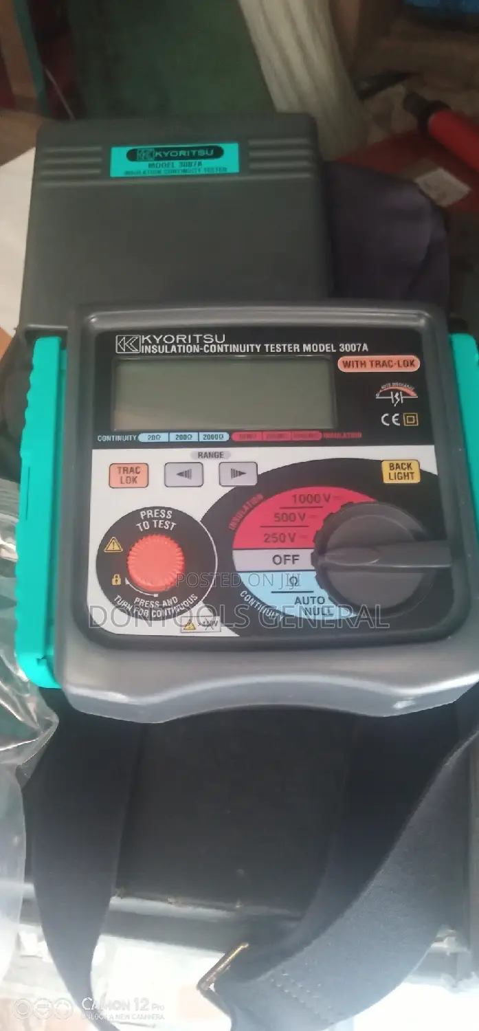 KYORITSU-3007A Digital Insulation/Continuity Tester