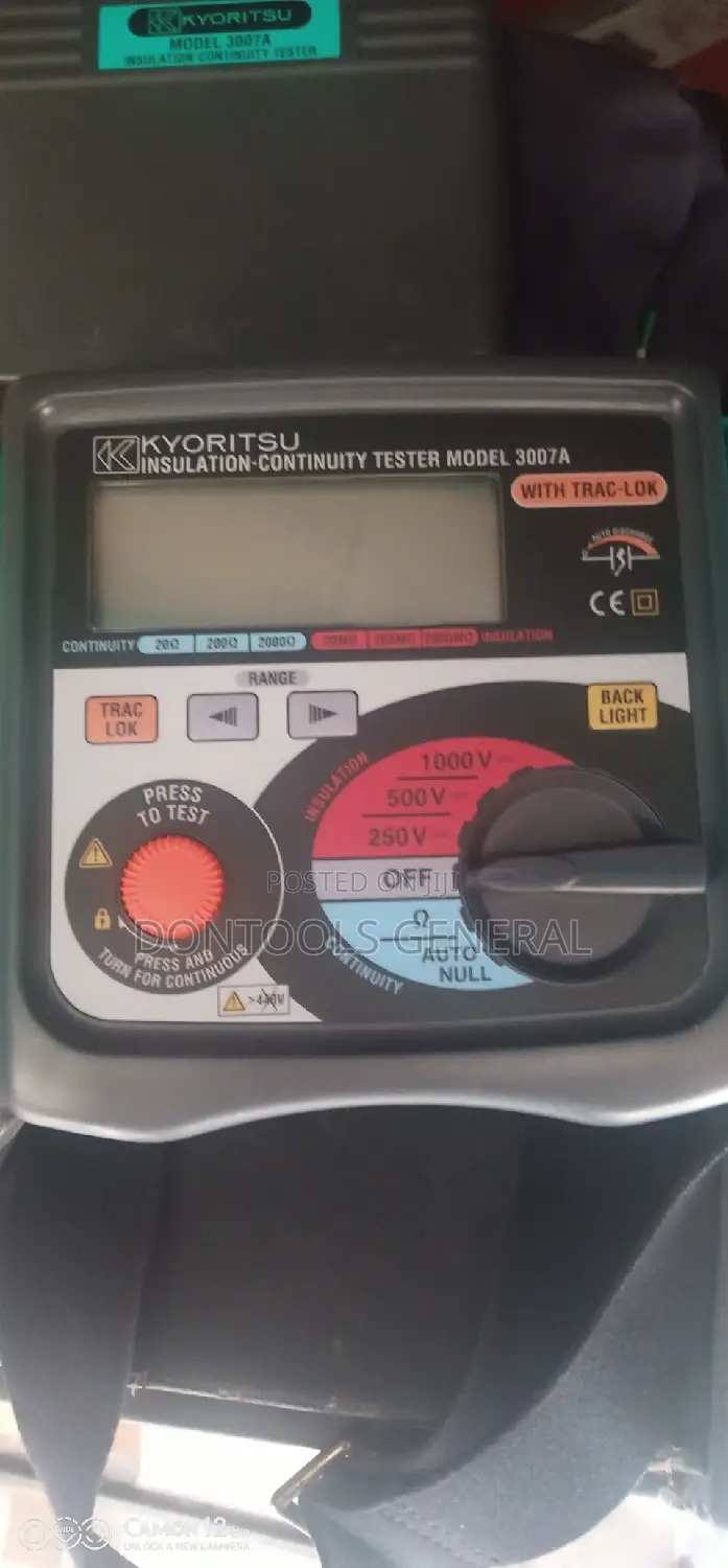 KYORITSU-3007A Digital Insulation/Continuity Tester