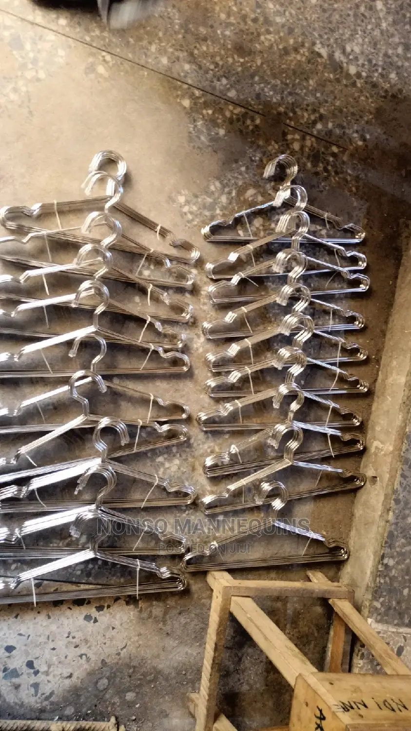 New Plain Imported Stainless Hangers