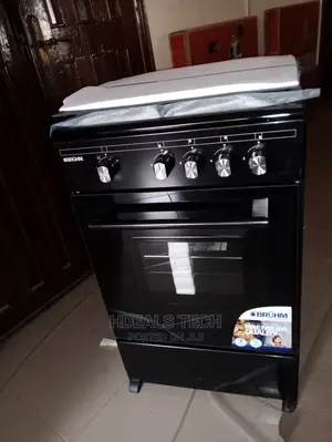 Bruhm Gas Cooker With Black Body