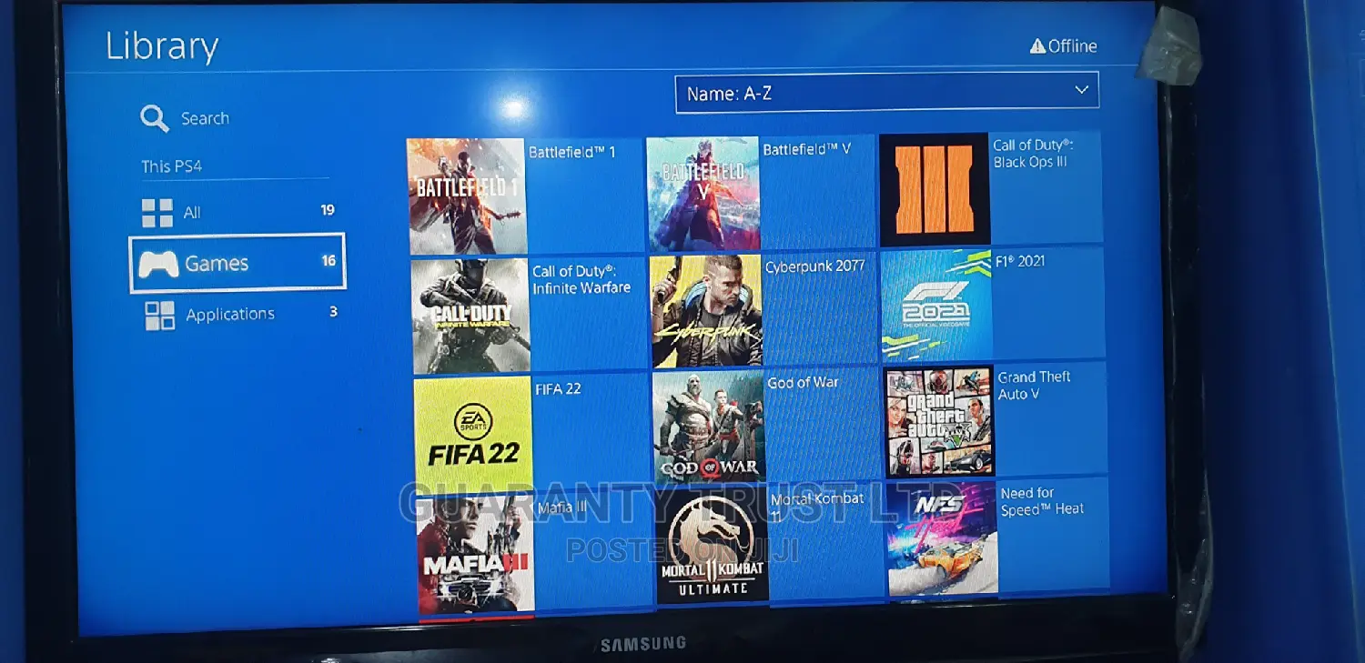 Ps4 Console With 8-15 Games