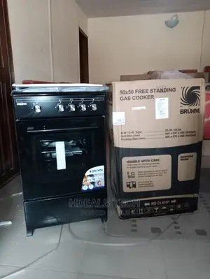 Bruhm Gas Cooker With Oven Plate