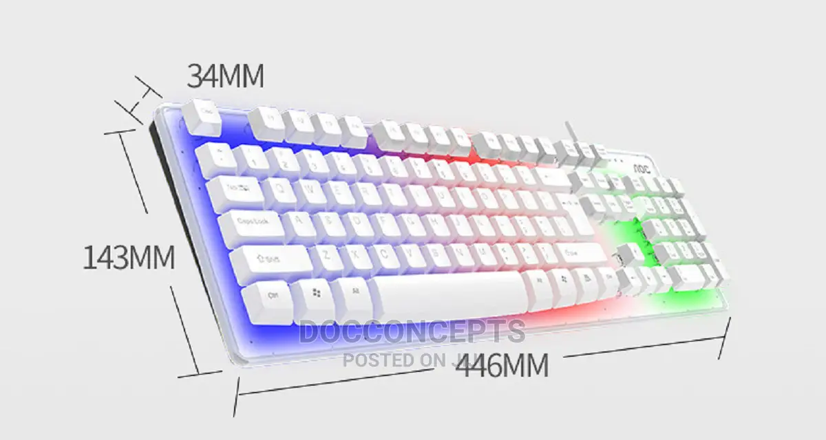 Aoc Km100 Gaming Wired Keyboard