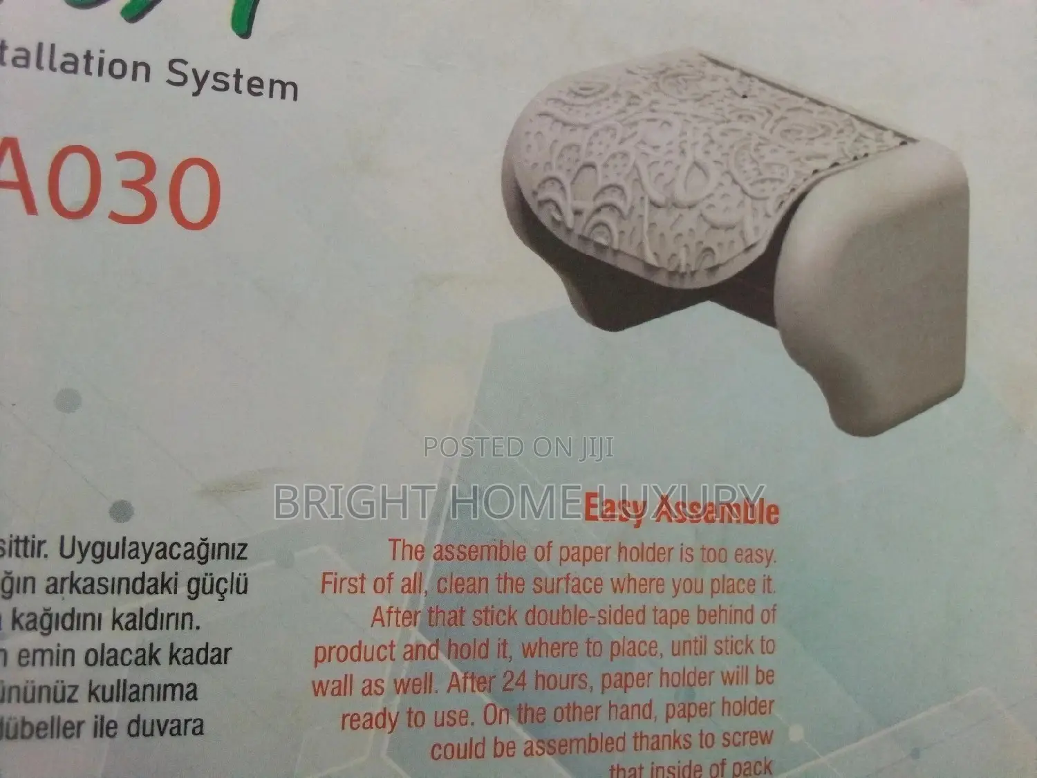 Plastic Tissue Holder