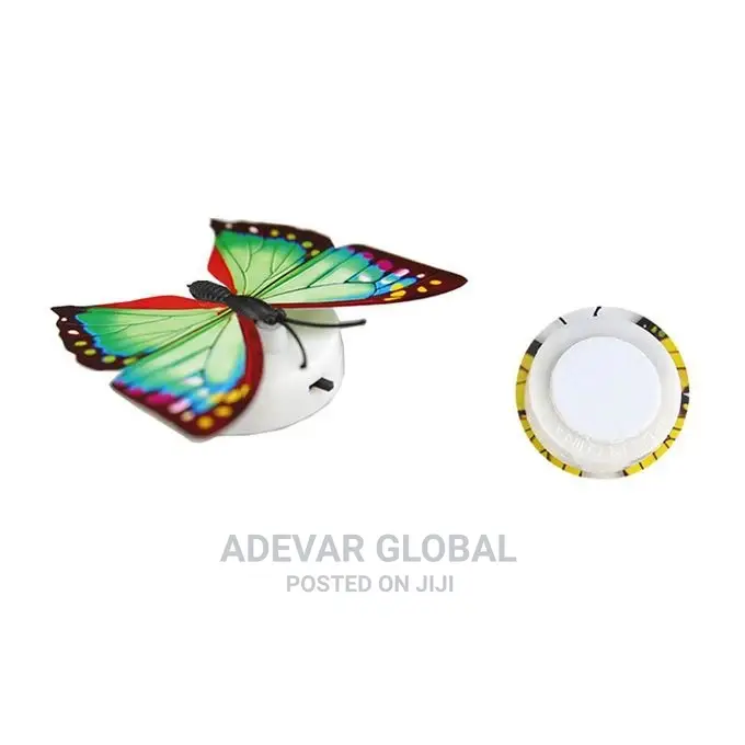 20 Pcs Color Changing Butterfly LED Light Night Lamp