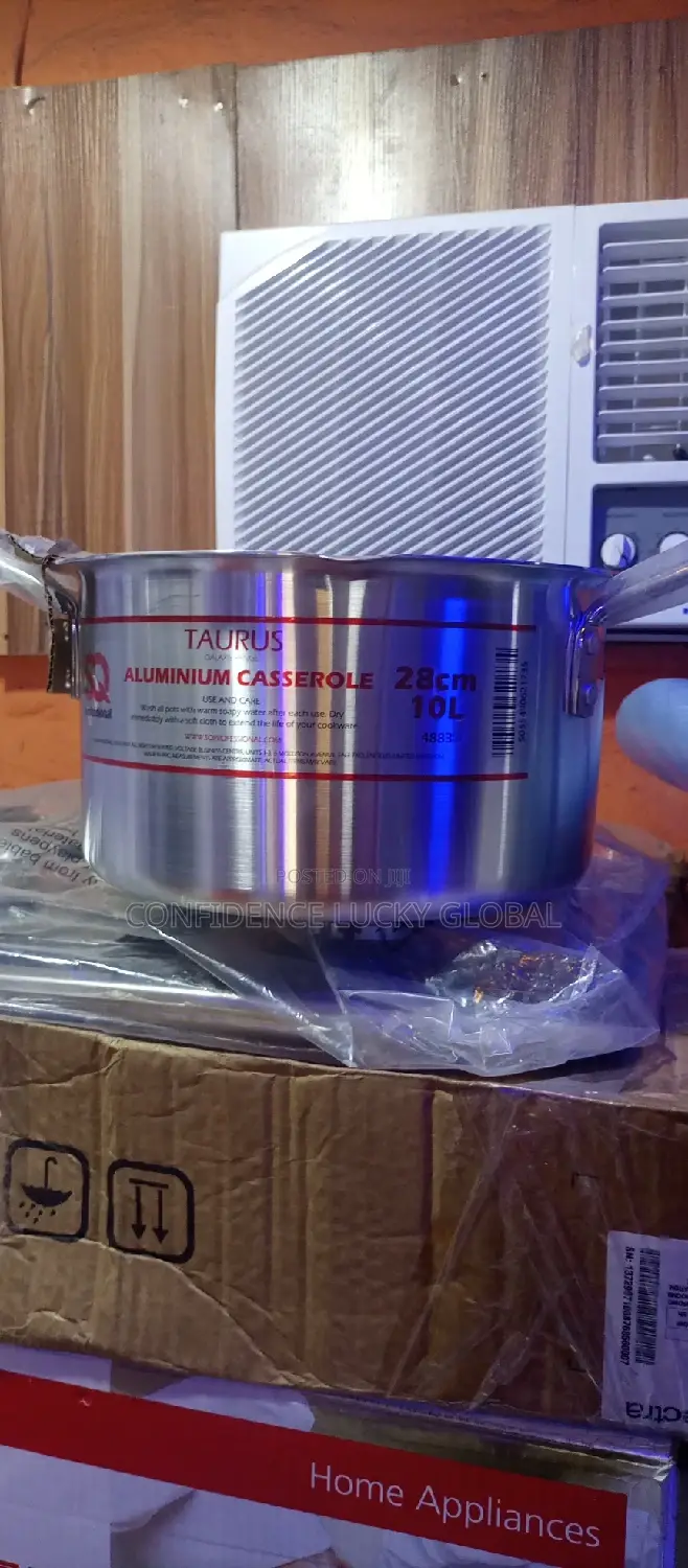 SQ Professional Taurus Aluminum Cooking Pots Sets 6 PCS