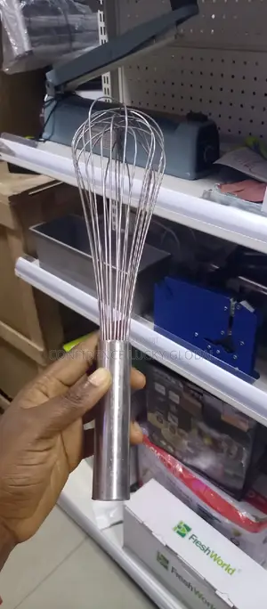 Stainless Steel Heavy Duty Whisk 25cm
