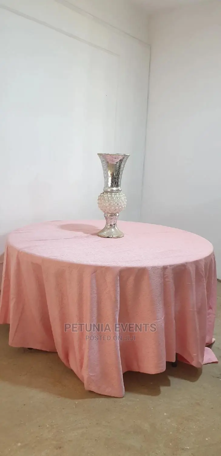 Pink Table Clothes for Rent
