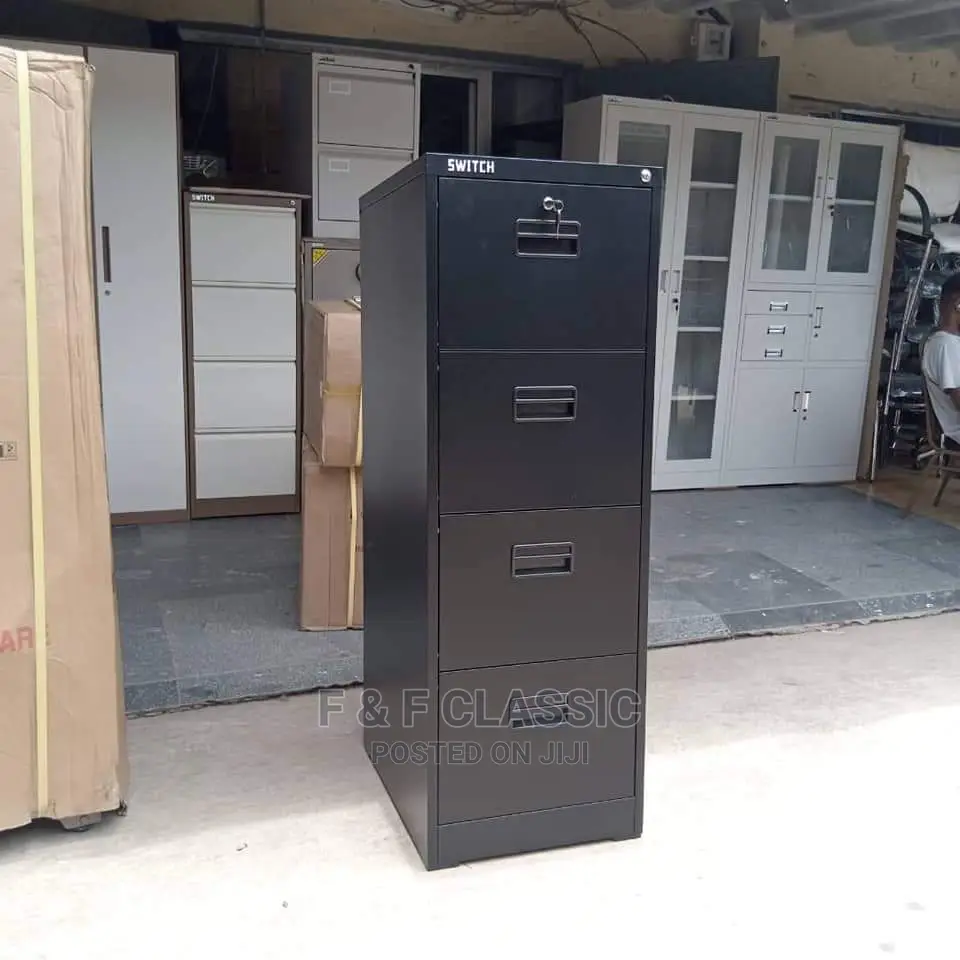Vatical File Cabinet With Vault