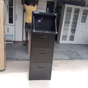 Vatical File Cabinet With Vault