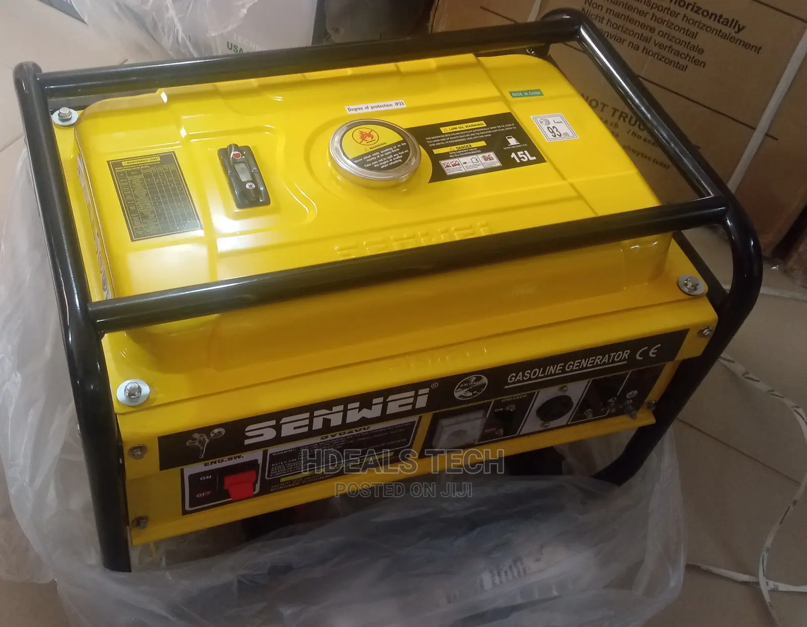 3.8kva Manual Starter Senwei Generator