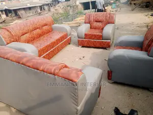 A Combination of Ash and Brown Sofa
