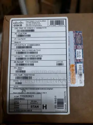 Cisco 3750g-48ts-S Switch