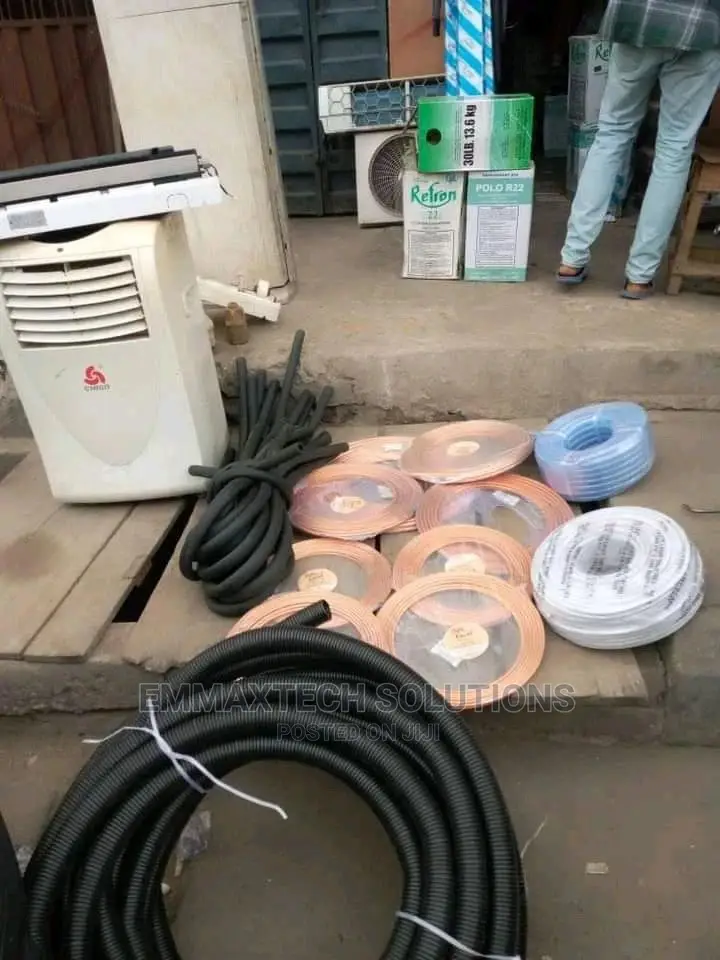 AC Materials and Conduit Piping Installation in Lekki - Home Appliances ...