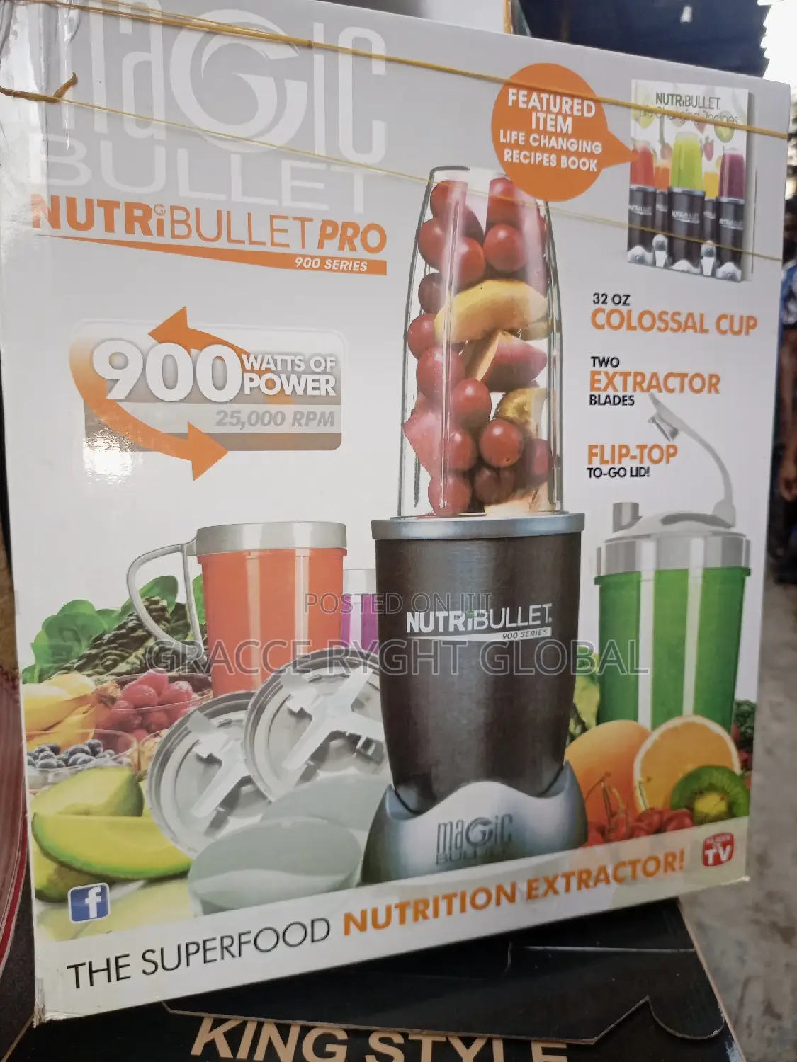 Nutric Bullet Pro 900watts