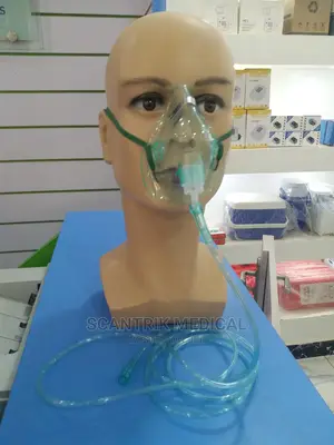 Adult Europe Standard Oxygen Mask With 6.6' Tubing