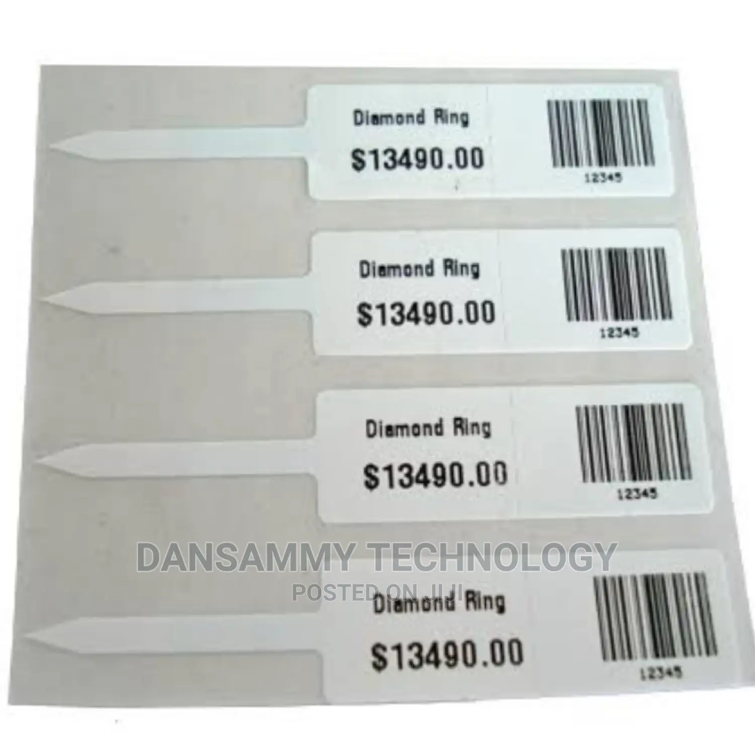 Ring Label Paper