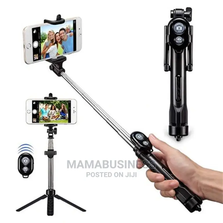 Extendable Selfie Stick Wireless Remote Shutter