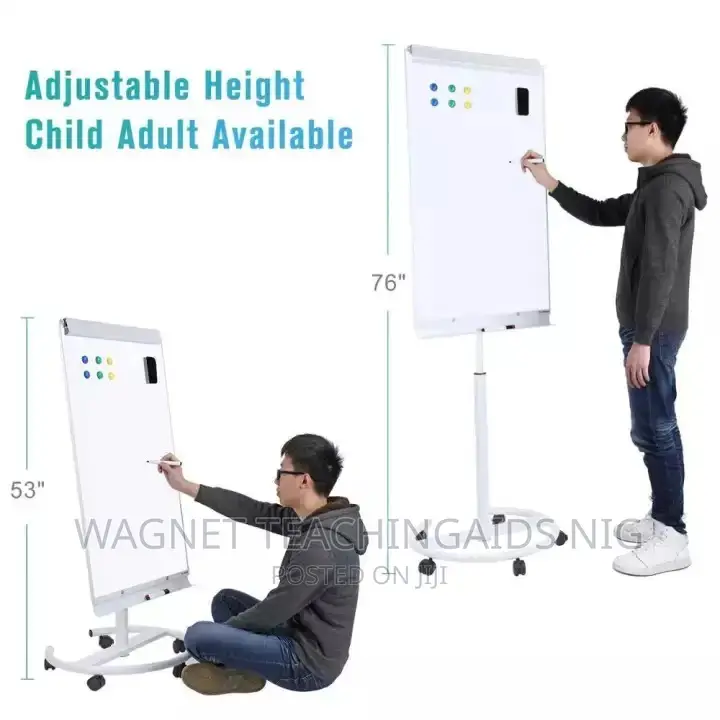 Executive Adjustable Flip Chart Board