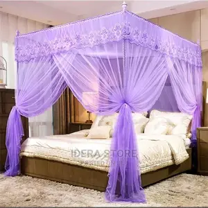 Uxury 4 Pole Mosquito Net - Purple
