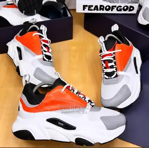 Christian Dior B23 Lúxury Orange Sneakers