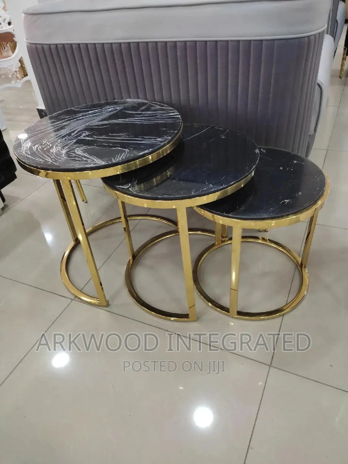 Contemporary Side Stools/Side Table